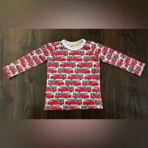 Winter Water Factory 4T Fire Truck Long Sleeve Shirt